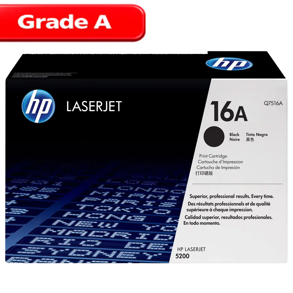 کارتریج تونر مشکی اچ پی HP 16A 1 کارتریج تونر مشکی اچ پی HP 16A