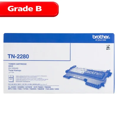 کارتریج تونر مشکی برادر Brother TN-2280 (Grade B)