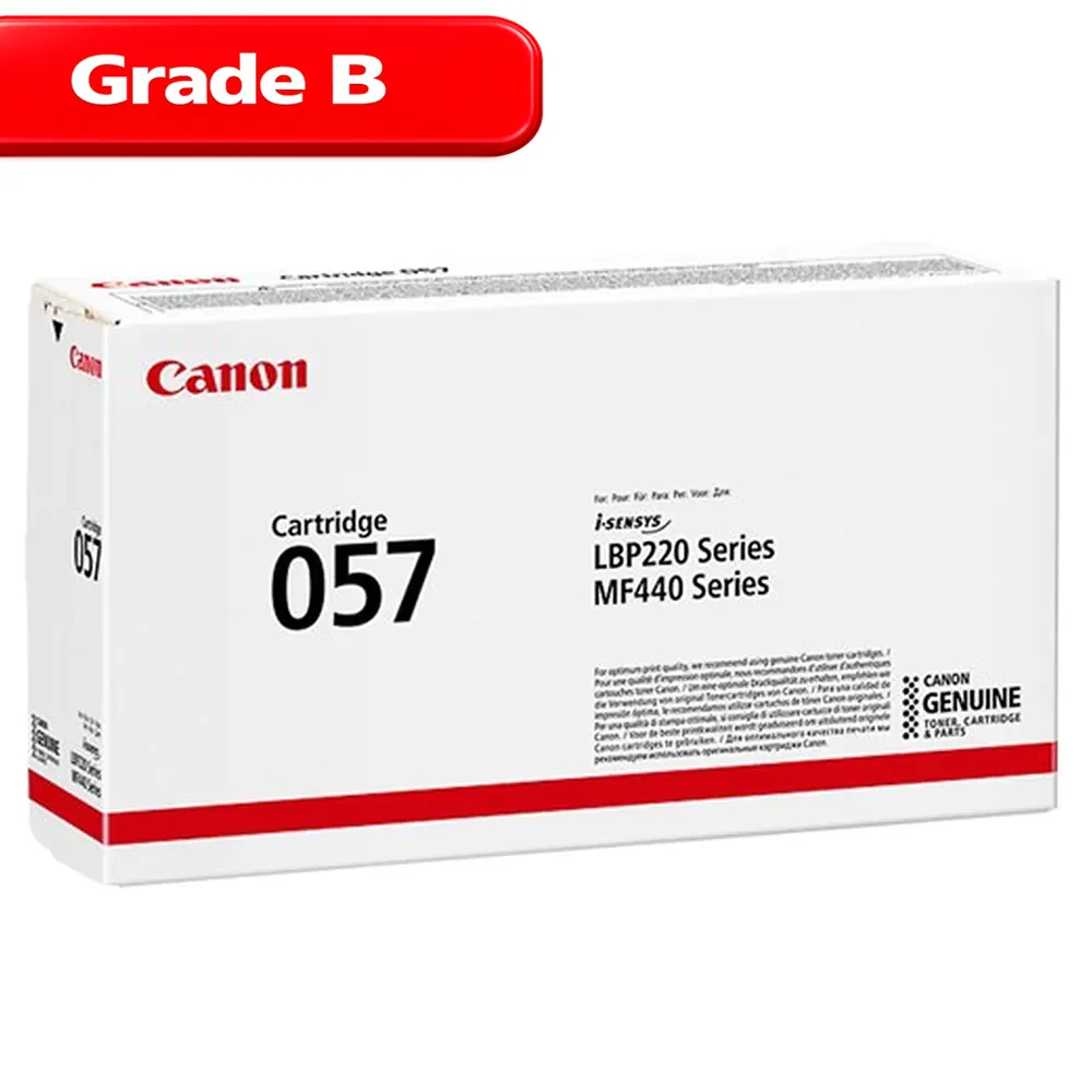 کارتریج تونر کانن 057 Canon(Grade B) 1 کارتریج تونر کانن 057 Canon(Grade B)