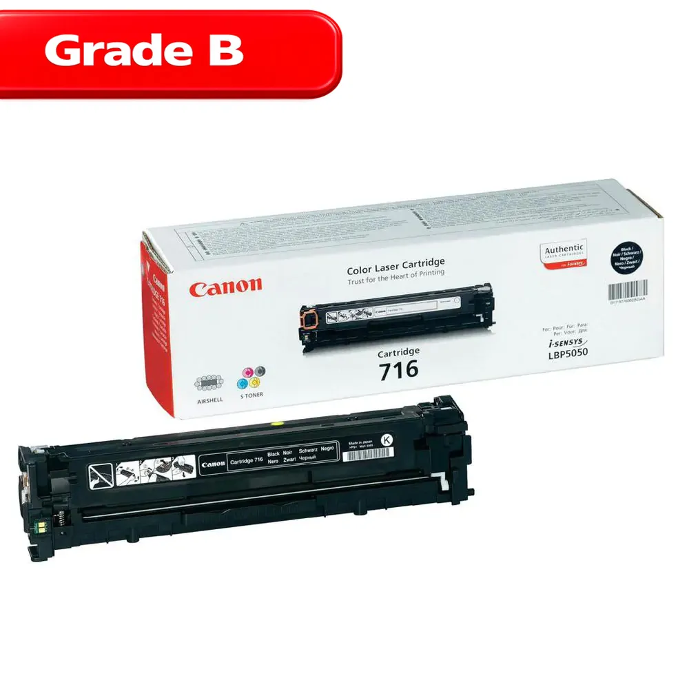 کارتریج تونر رنگ مشکی کانن B Canon 716 1 کارتریج تونر رنگ مشکی کانن B Canon 716