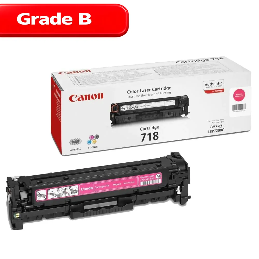 کارتریج تونر رنگ قرمز کانن B Canon 718 1 کارتریج تونر رنگ قرمز کانن B Canon 718