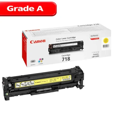 کارتریج تونر رنگ زرد کانن Canon 718