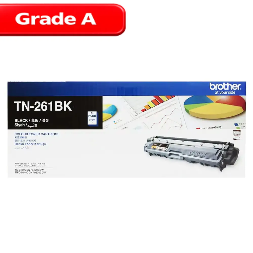 کارتریج برادر رنگ مشکی Brother TN261 1 کارتریج برادر رنگ مشکی Brother TN261