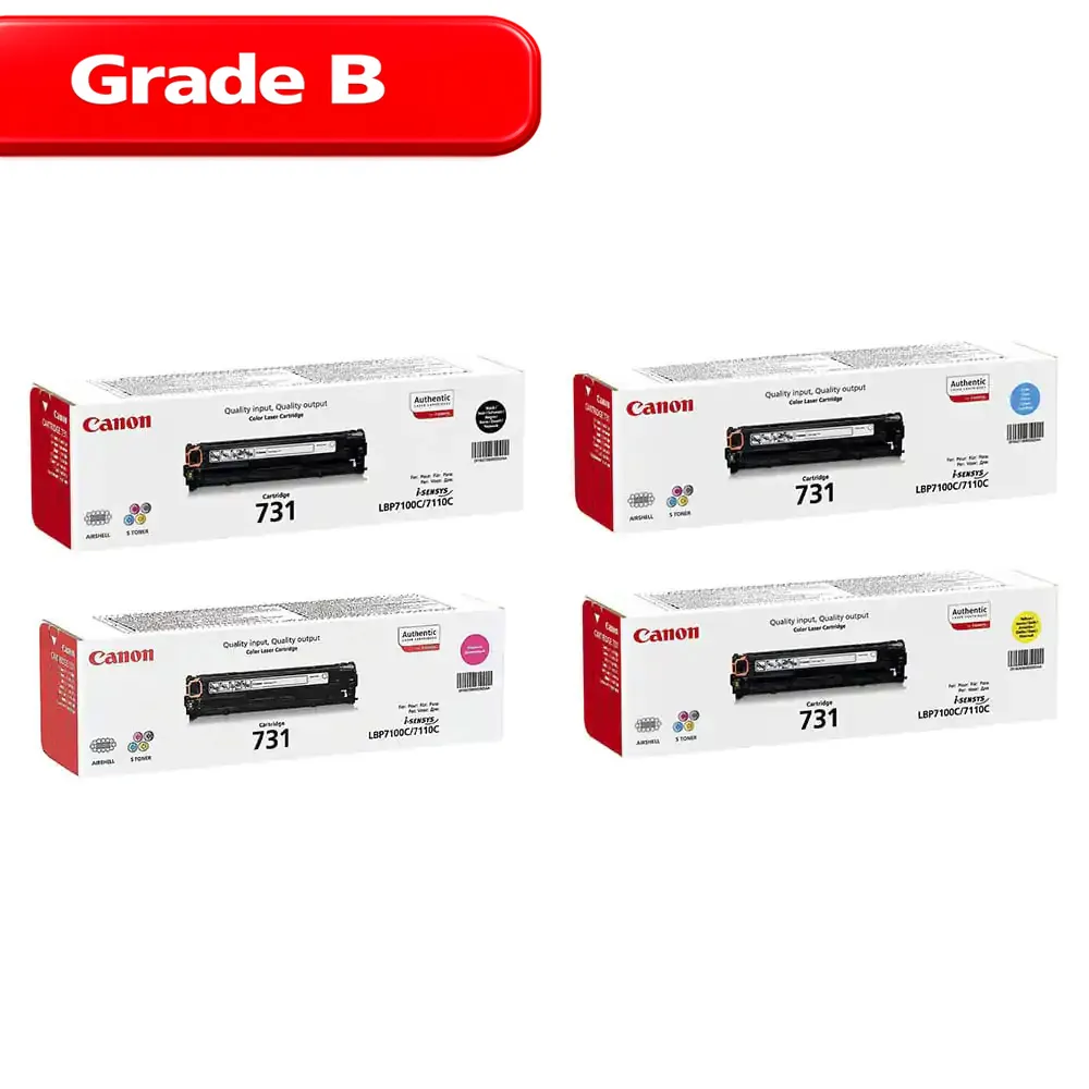 کارتریج تونر چهار رنگ کانن B 731 Canon 1 کارتریج تونر چهار رنگ کانن B 731 Canon