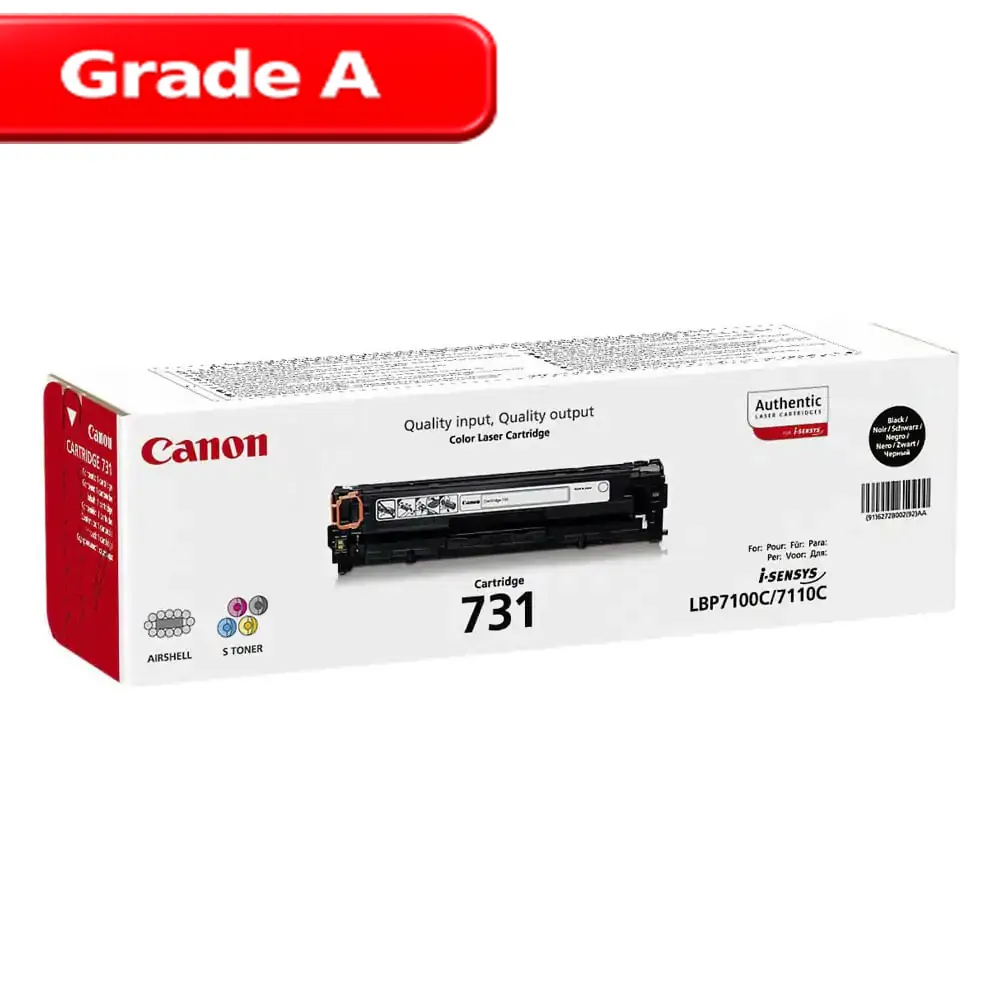 کارتریج تونر رنگ مشکی کانن 731 Canon 1 کارتریج تونر رنگ مشکی کانن 731 Canon