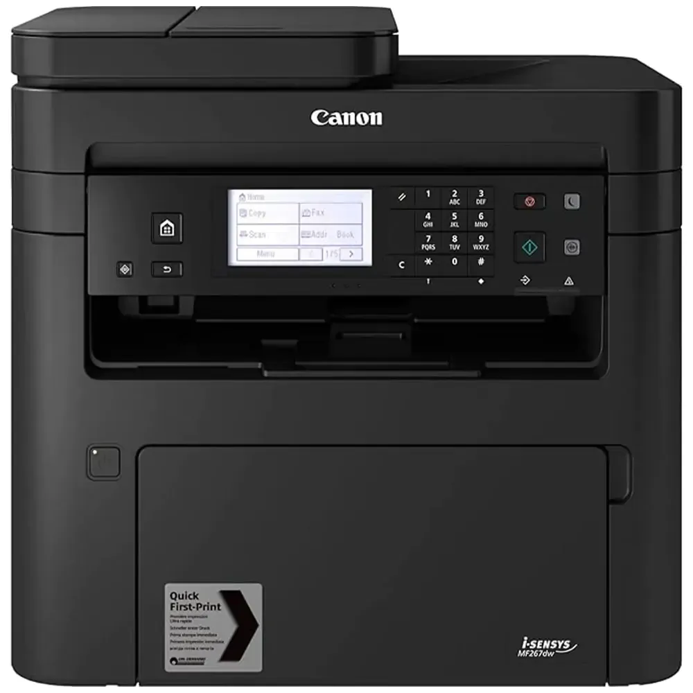 پرینتر لیزری کانن مدل CANON i-Sensys MF267dw 1 پرینتر لیزری کانن مدل CANON i-Sensys MF267dw