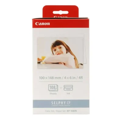 کارتریج ریبون و کاغذ عکس کانن Canon KP-108IN