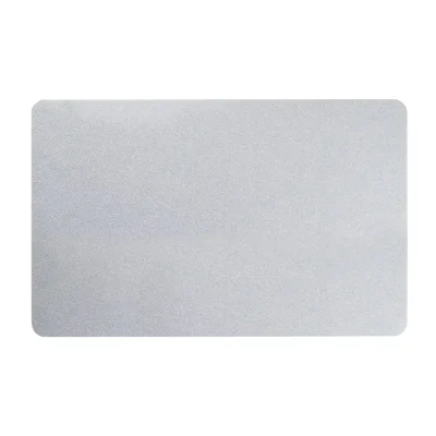 کارت پی وی سی نقره ای ساده 250 عددی 760 میکرون