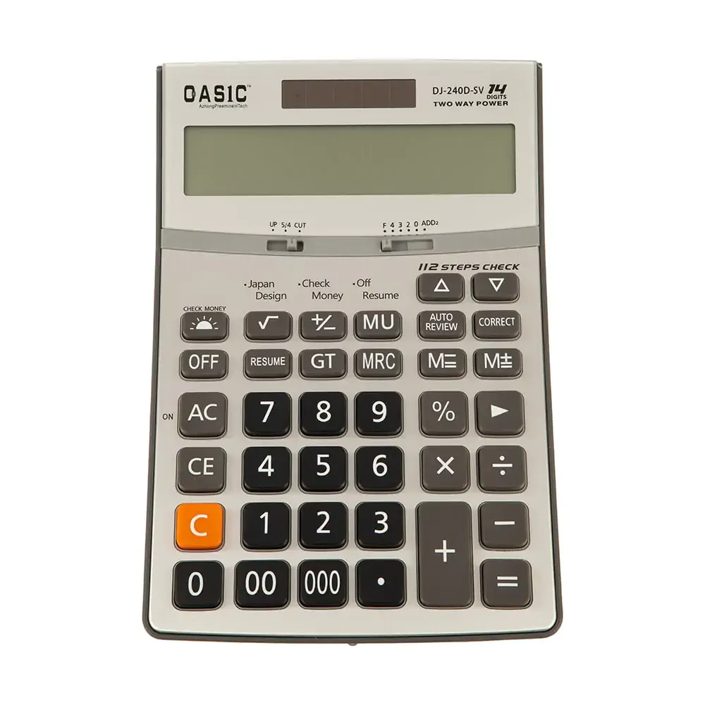 ماشین حساب کاسیک DJ-240D-SV 1 ماشین حساب کاسیک DJ-240D-SV