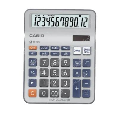 ماشین حساب کاسیو Casio DC-12M