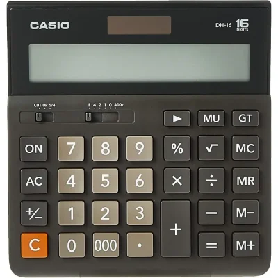 ماشین حساب کاسیو DH-16-BK