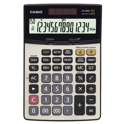 ماشین حساب کاسیو Casio DJ-240D