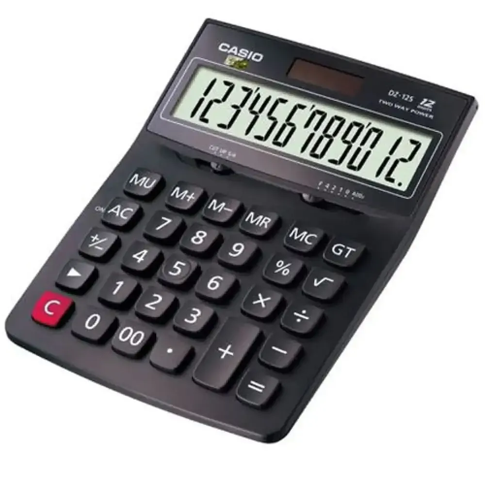 ماشین حساب کاسیو مدل DZ-12S 1 ماشین حساب کاسیو مدل DZ-12S