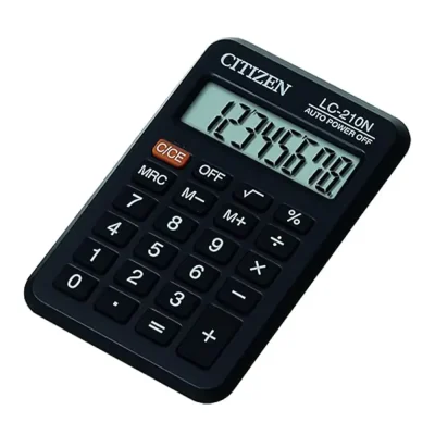 ماشین حساب سیتیزن مدل LC 210N