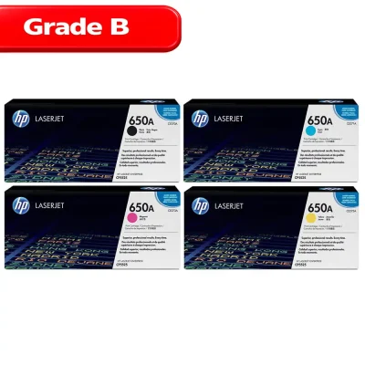 ست کارتریج رنگی اچ پی چهار رنگ HP 650B