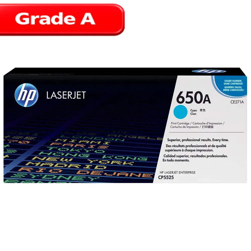 کارتریج رنگی اچ پی رنگ آبی HP 650A 1 کارتریج رنگی اچ پی رنگ آبی HP 650A
