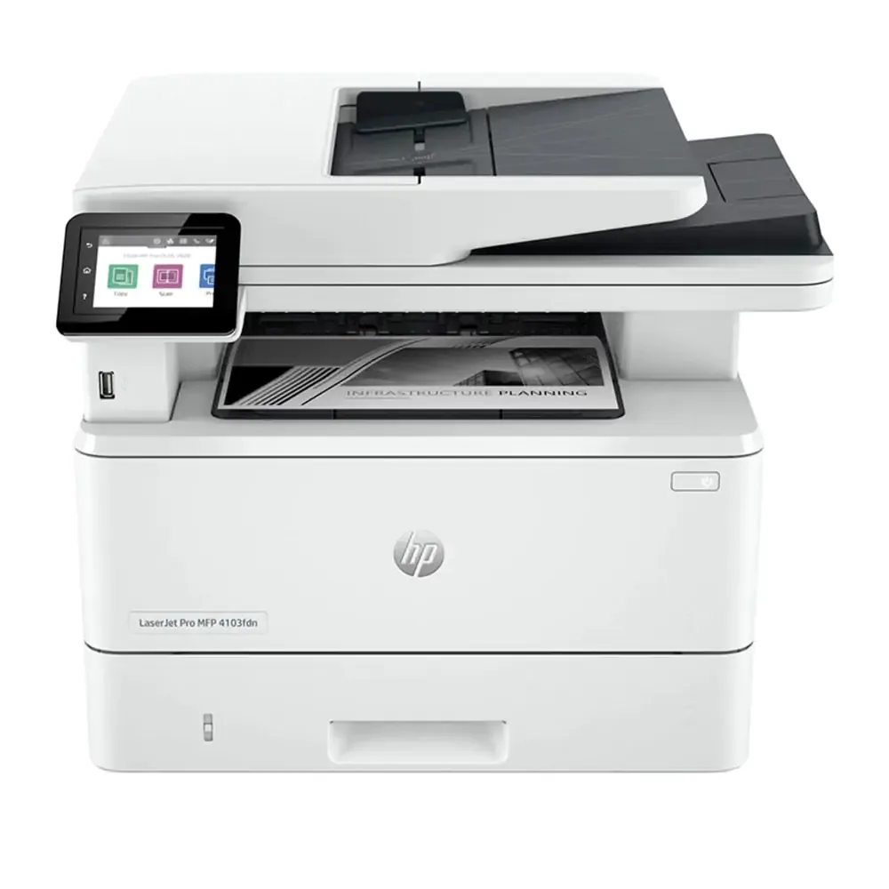 پرینتر لیزری اچ پی مدل HP 4103fdn 1 پرینتر لیزری اچ پی مدل HP 4103fdn