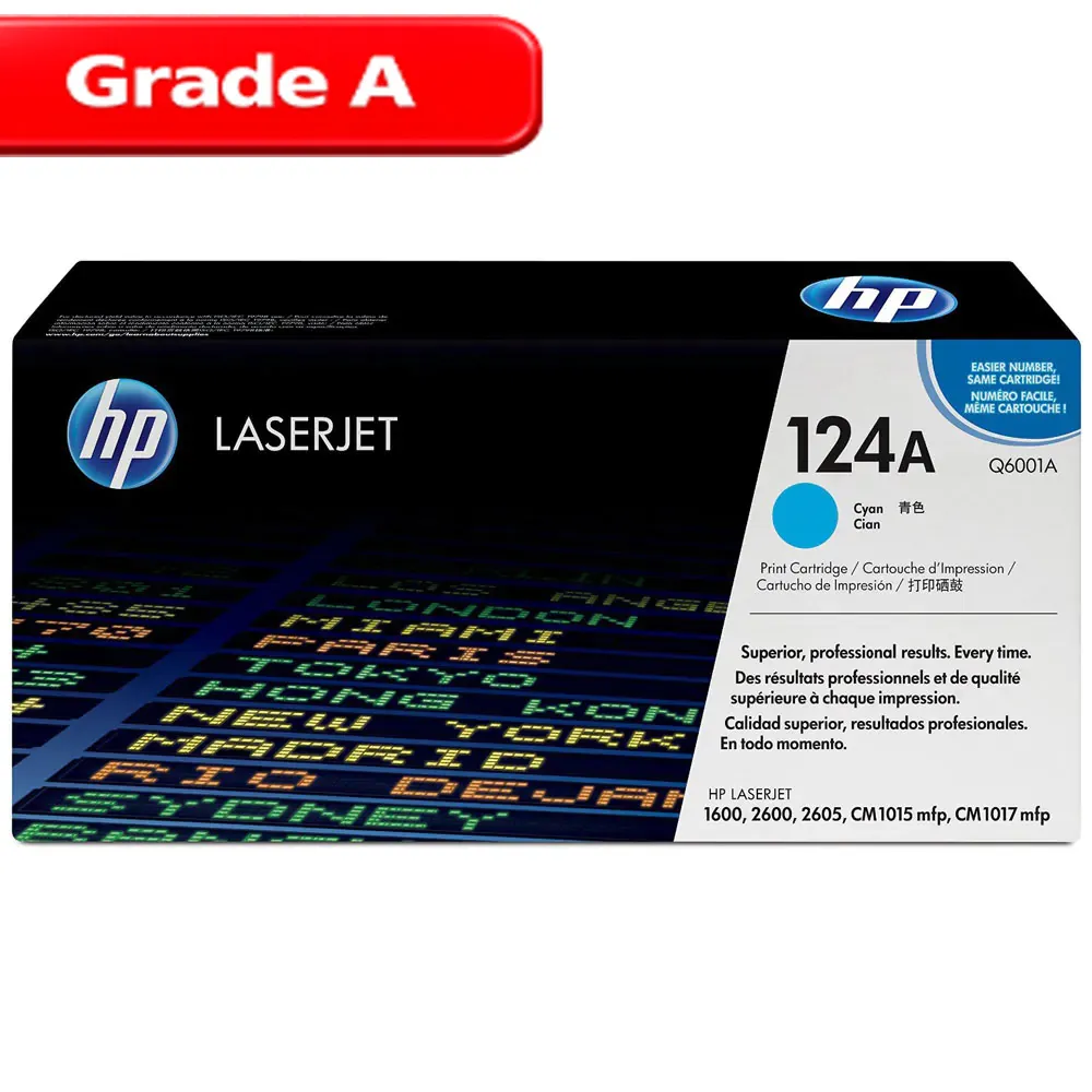 کارتریج اچ پی رنگ آبی HP 124A 1 کارتریج اچ پی رنگ آبی HP 124A