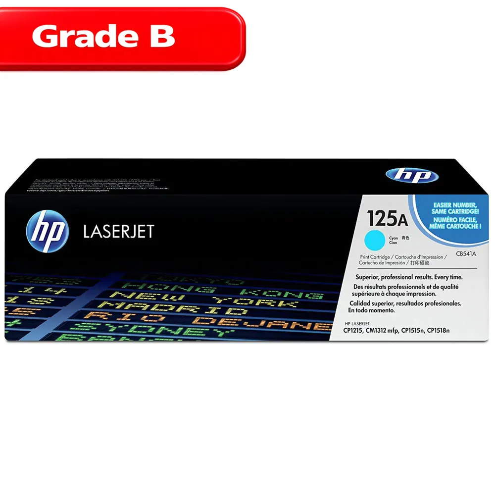 کارتریج رنگی اچ پی رنگ آبی HP 125B 1 کارتریج رنگی اچ پی رنگ آبی HP 125B