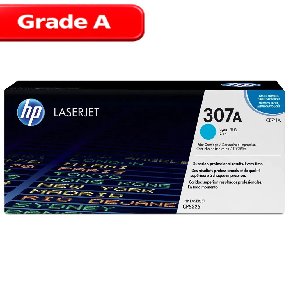 کارتریج رنگی اچ پی رنگ آبی HP 307A 1 کارتریج رنگی اچ پی رنگ آبی HP 307A