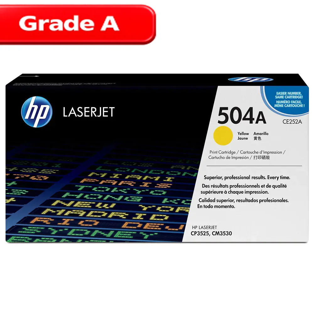 کارتریج رنگی اچ پی رنگ زرد HP 504A 1 کارتریج رنگی اچ پی رنگ زرد HP 504A