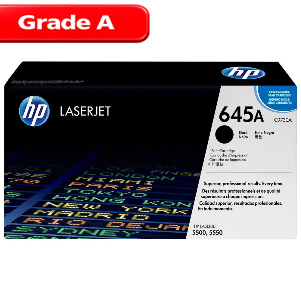کارتریج اچ پی رنگ مشکی HP 645A 1 کارتریج اچ پی رنگ مشکی HP 645A