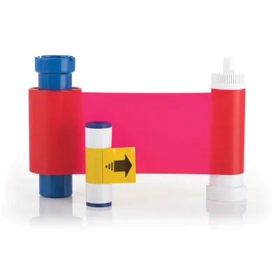 ریبون تک رنگ قرمز 1000 عکس مجیکارد Magicard Ribbon Red