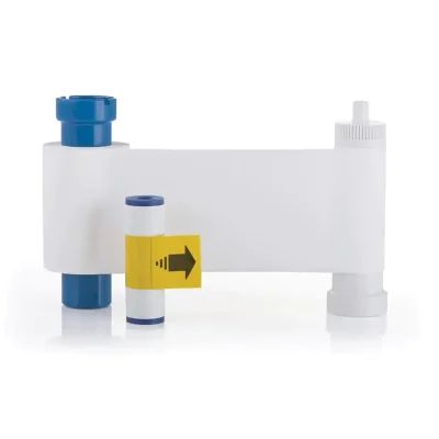 ریبون تک رنگ سفید 1000 عکس مجیکارد Magicard Ribbon White
