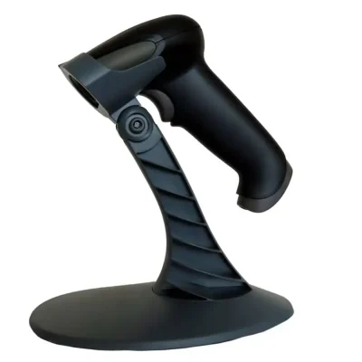 بارکد خوان با سیم اسکار رنگ مشکی Oscar OS-60 LBW (با پایه)