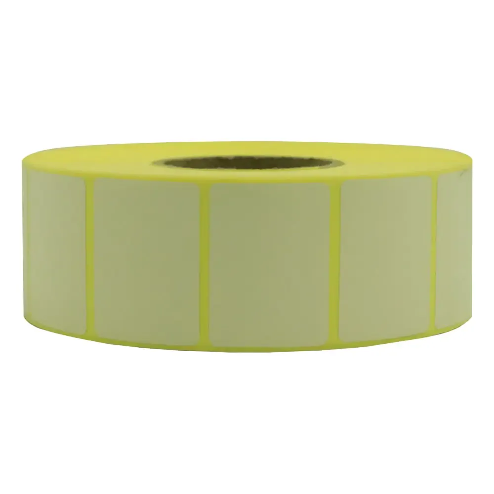 لیبل (برچسب) کاغذی حرارتی یک ردیفه 35×25 1 لیبل (برچسب) کاغذی حرارتی یک ردیفه 35×25