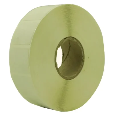 لیبل (برچسب) کاغذی حرارتی یک ردیفه 35×25 کم چسب