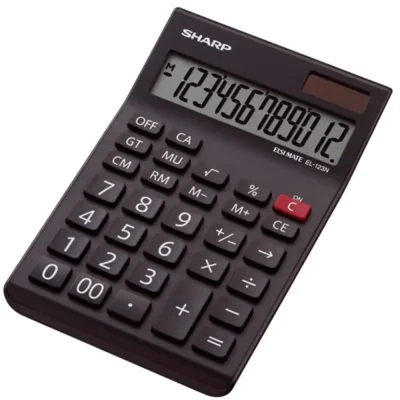 ماشین حساب شارپ EL-122N-BK