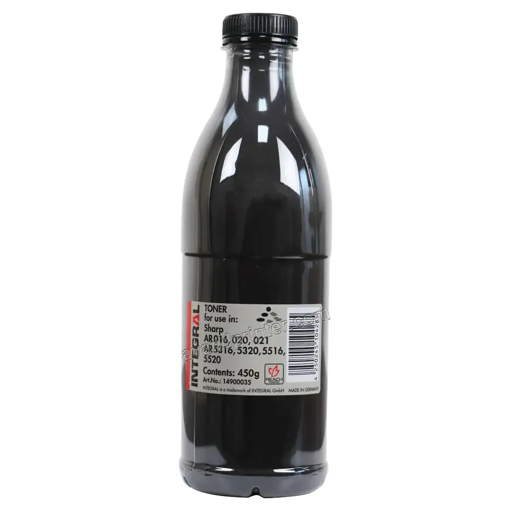 تونر شارژ شارپ سرعت پایین Sharp اینتگرال 450 گرمی 1 تونر شارژ شارپ سرعت پایین Sharp اینتگرال 450 گرمی