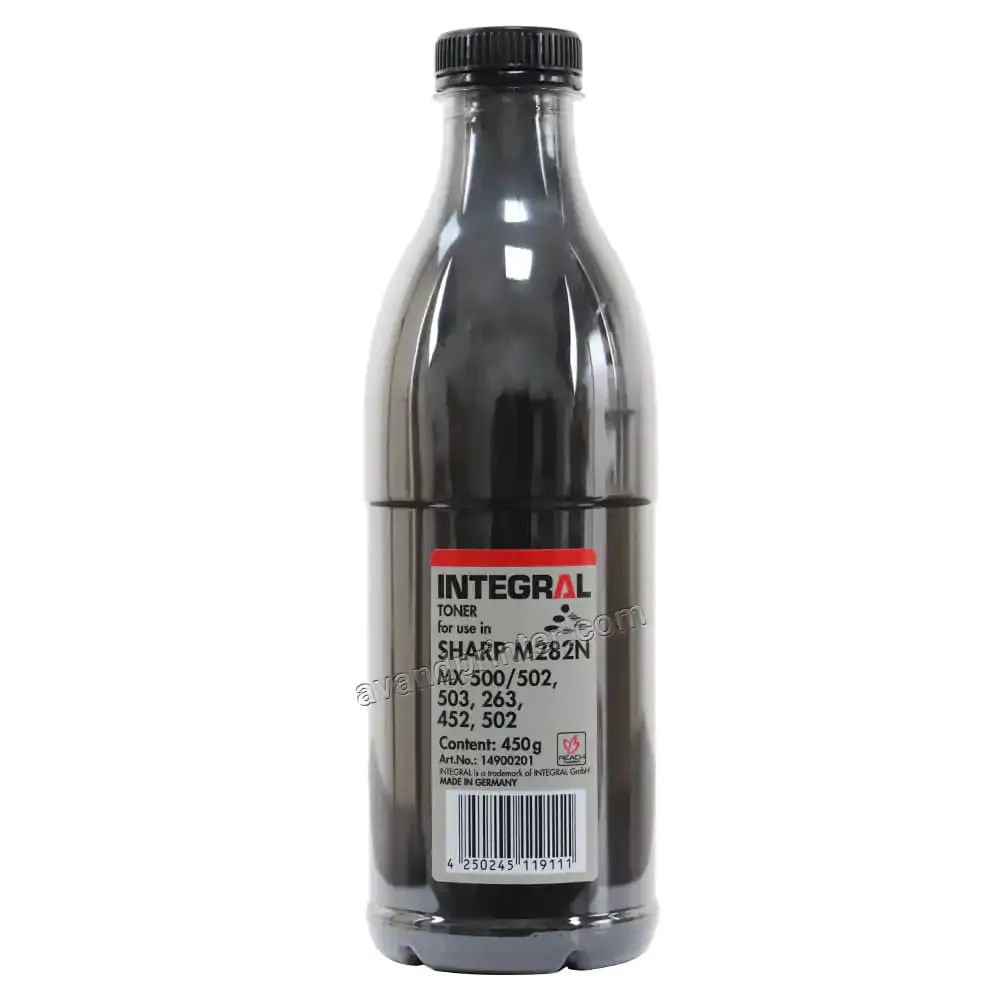 تونر شارژ سرعت بالا شارپ اینتگرال 450 گرمی 1 تونر شارژ سرعت بالا شارپ اینتگرال 450 گرمی