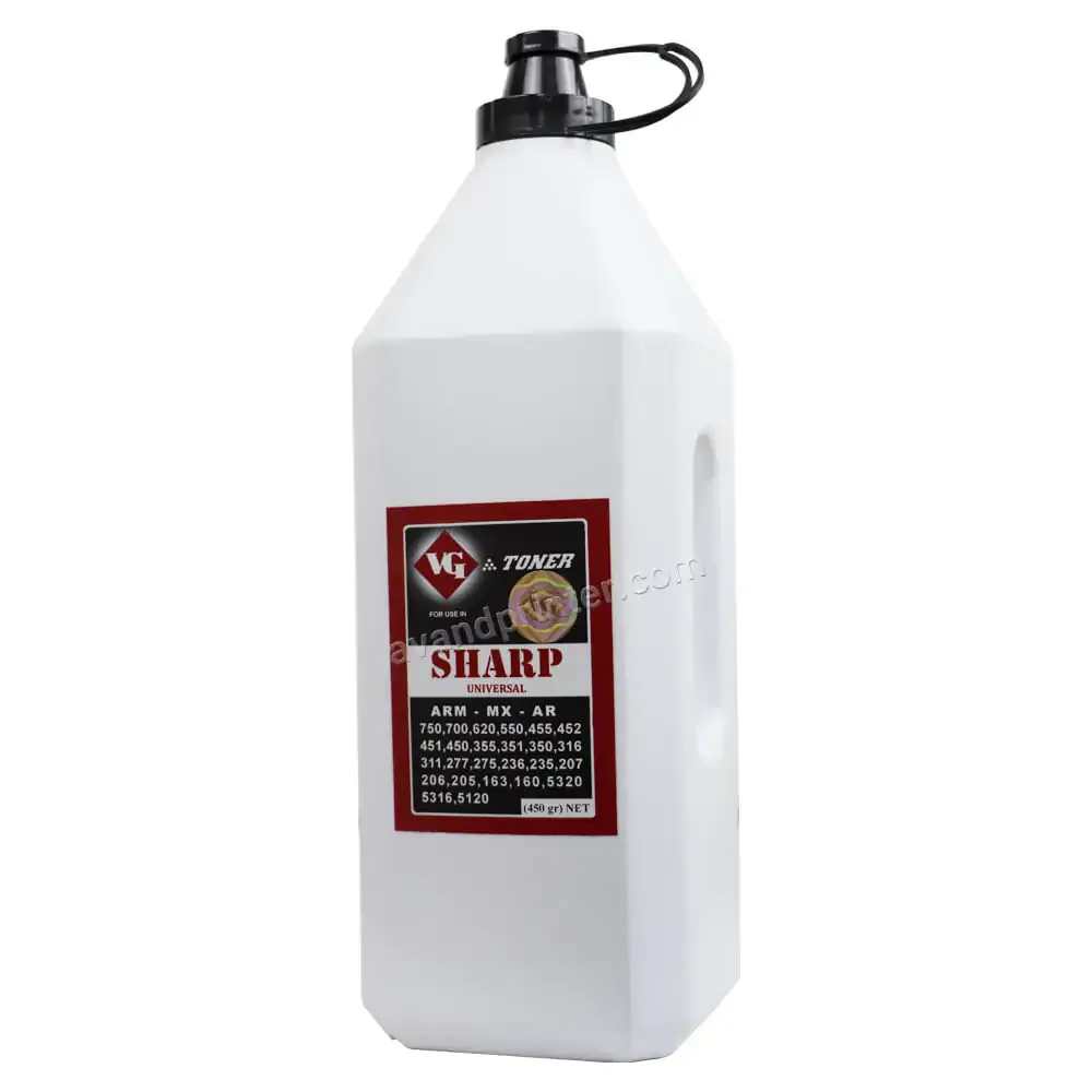 تونر شارژ شارپ Sharp وی جی 450 گرمی 1 تونر شارژ شارپ Sharp وی جی 450 گرمی