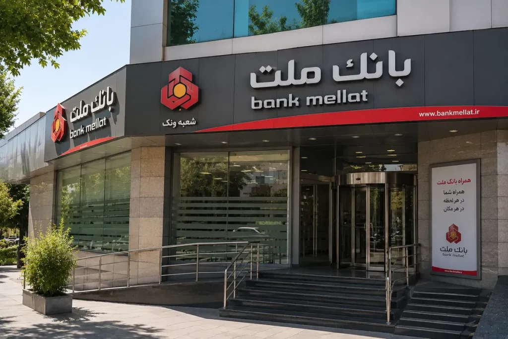 نگهداری و تعمیر تجهیزات بانکی در شعب بانک ملت