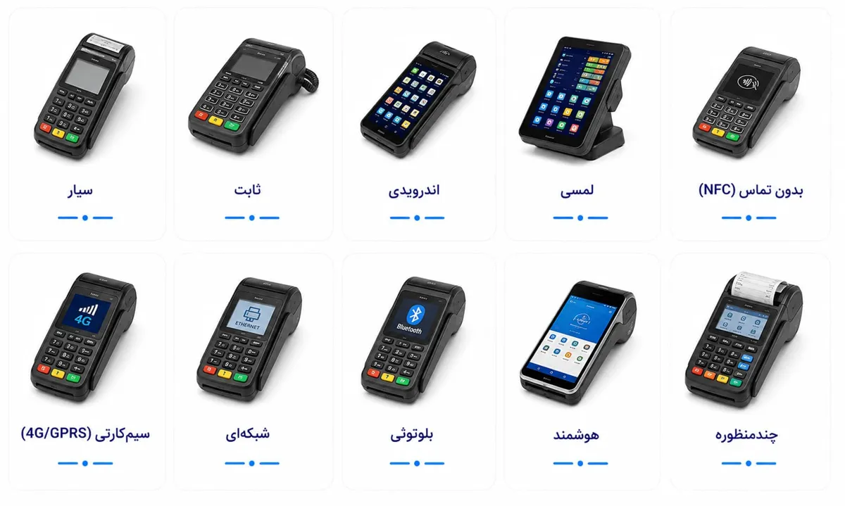 کارت خوان بانکی 3 کارت خوان بانکی 2