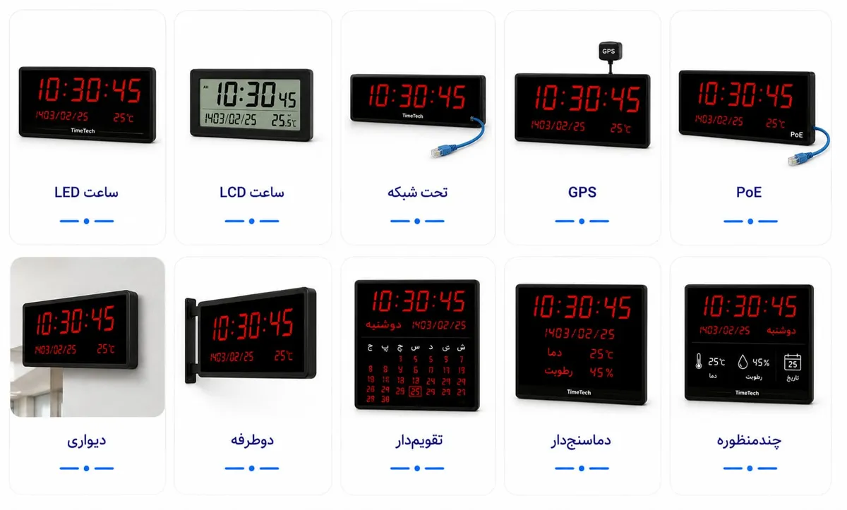 ساعت دیجیتال بانکی 3 ساعت دیجیتال بانکی 2