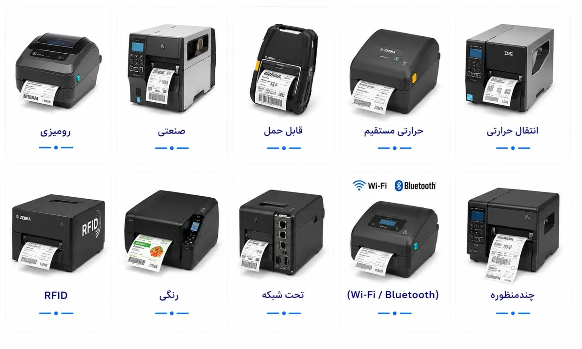 لیبل پرینتر 3 لیبل پرینتر 2