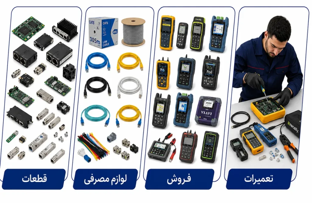 کابل و تجهیزات