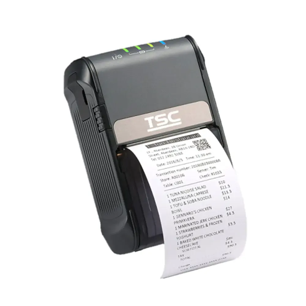 فیش و لیبل پرینتر تی اس سی قابل حمل TSC Alpha-2R 1 فیش و لیبل پرینتر تی اس سی قابل حمل TSC Alpha-2R