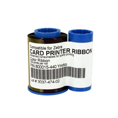 ریبون رنگی 200 عکس زبرا Zebra P330 YMCKO Ribbon غیر اورجینال