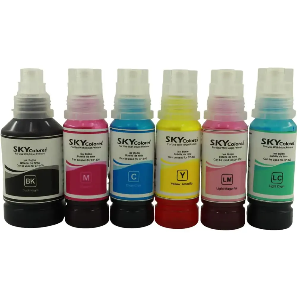 جوهر پروفشنال اسکای اپسون 6 رنگ Epson Sky Colors 1 جوهر پروفشنال اسکای اپسون 6 رنگ Epson Sky Colors